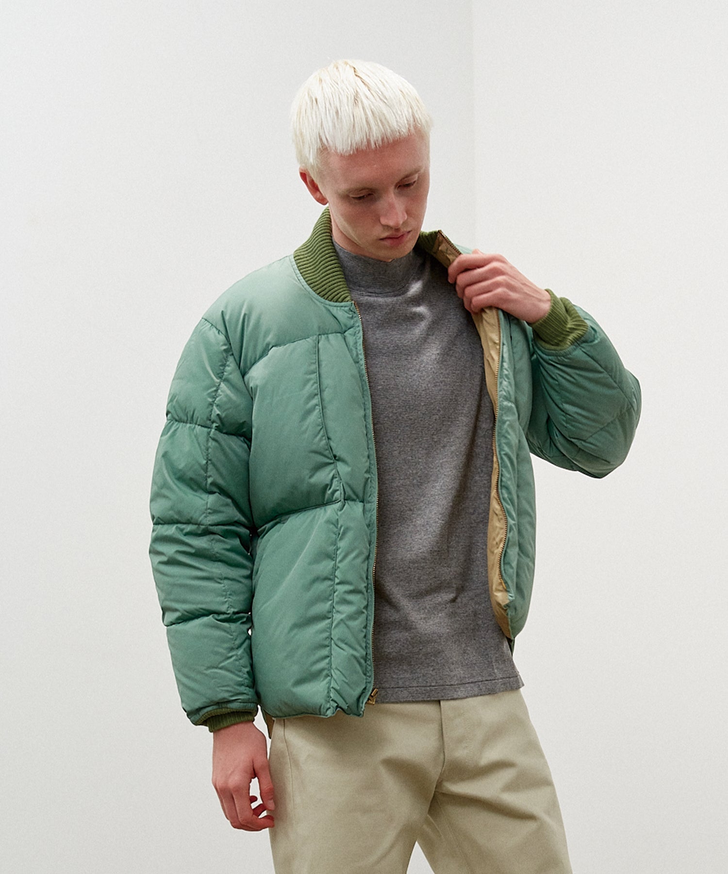 MC Jacke 2024AW Smaragd