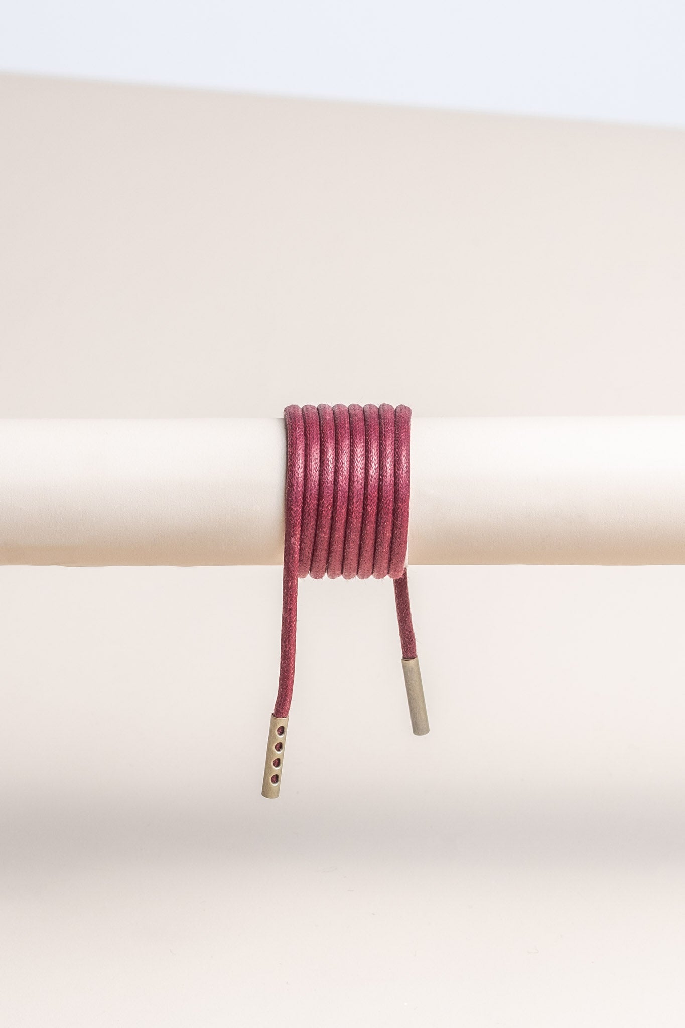 Bordeaux - Runde Gewachste Schnürsenkel | Senkels