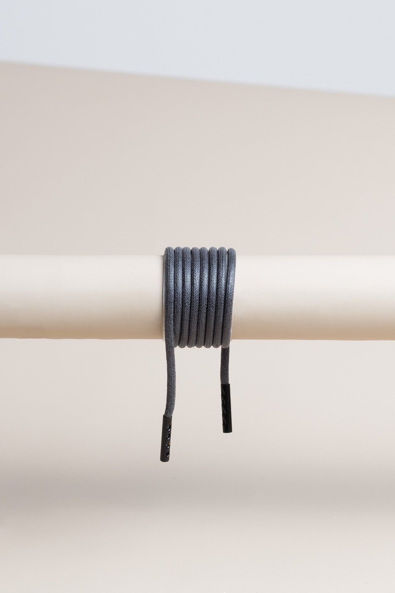 Charcoal Grey - Runde Gewachste Schnürsenkel | Senkels