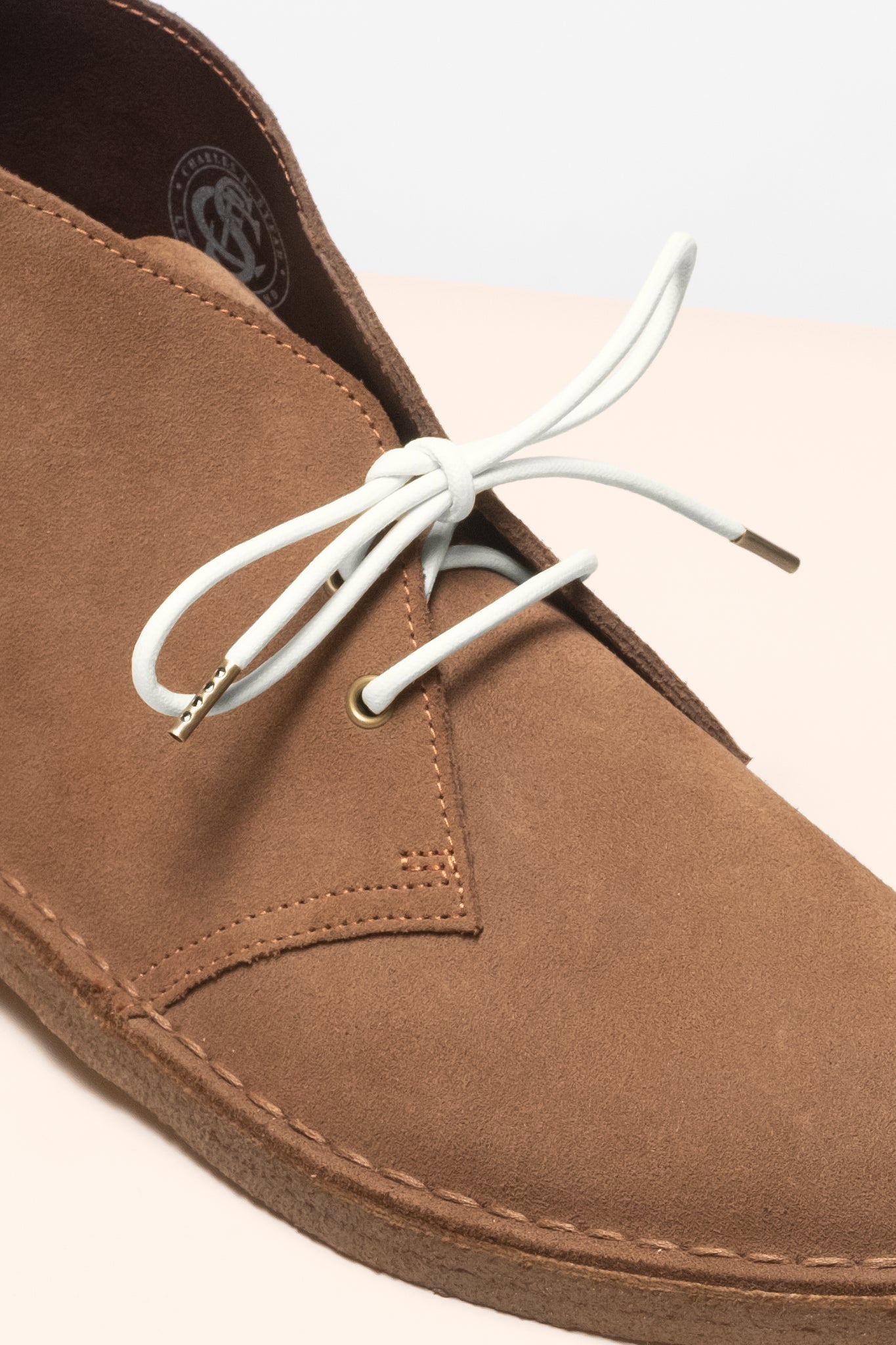 Gebrochenes Weiß - 4mm Runde gewachste Schnürsenkel für Stiefel und Schuhe aus 100% Bio-Baumwolle - Senkels