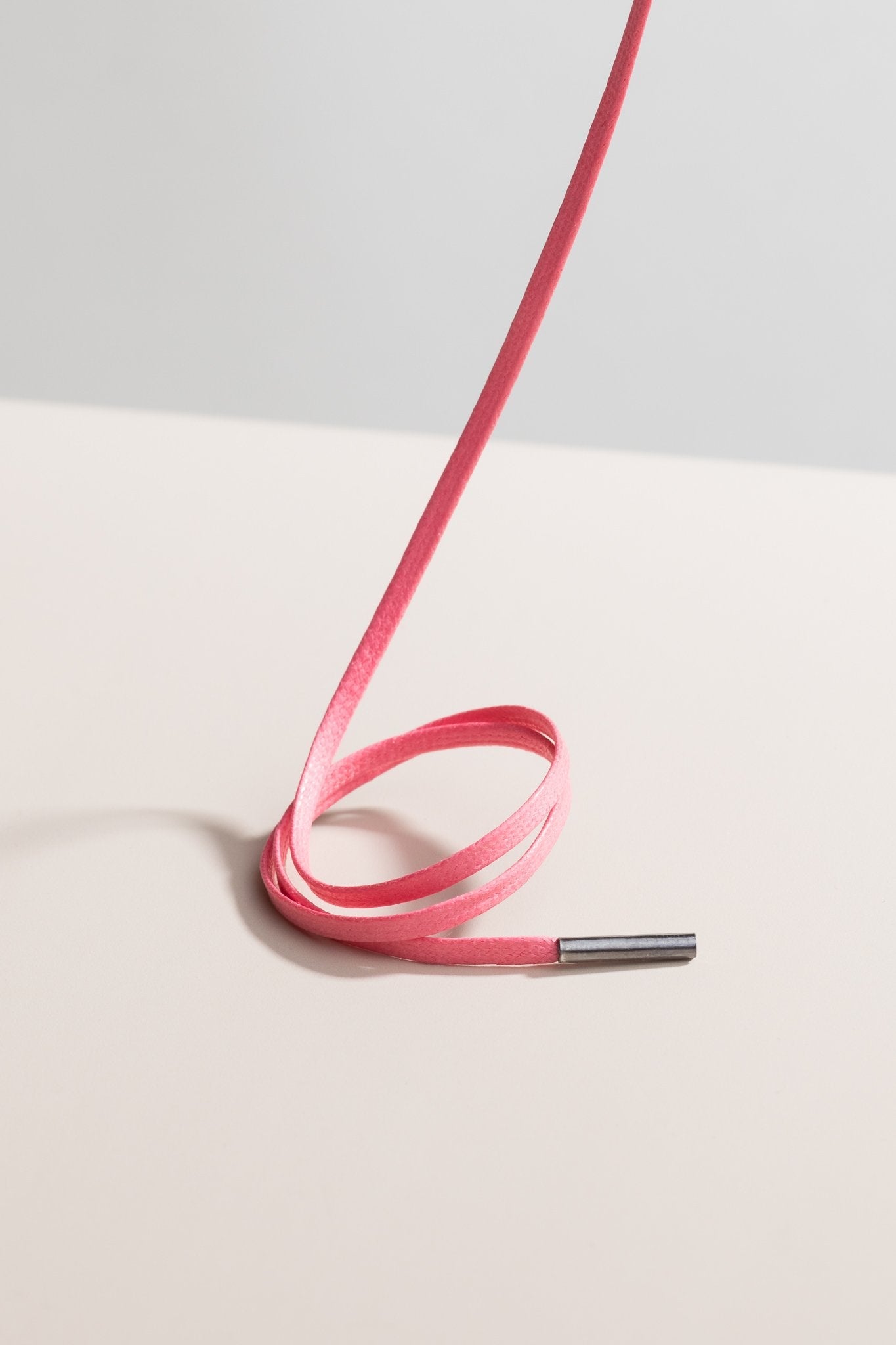Pink - 3mm Flache Gewachste Schnürsenkel
