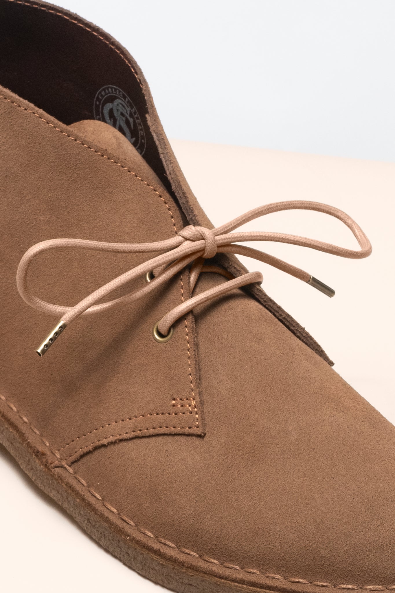 Taupe - 4mm Runde gewachste Schnürsenkel für Stiefel und Schuhe aus 100% Bio-Baumwolle - Senkels