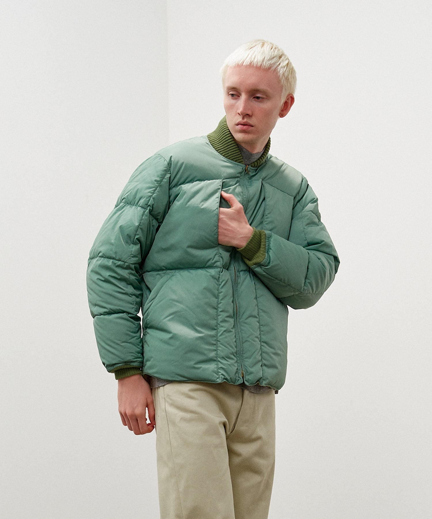 MC Jacke 2024AW Smaragd