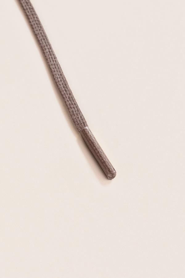 Malvengrau - 3mm Flache Gewachste Schnürsenkel